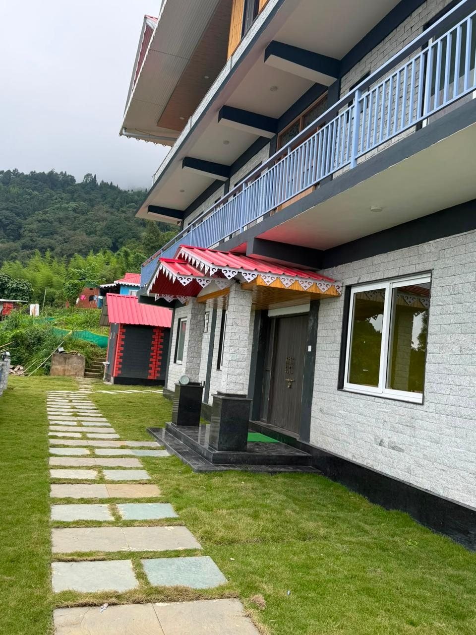 Garden path at Katha Heritage Home