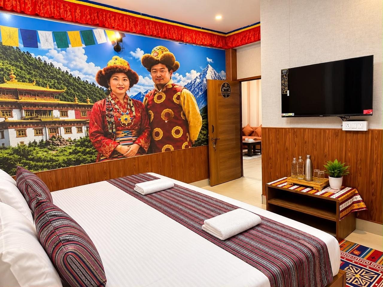 Himalayan heritage themed room